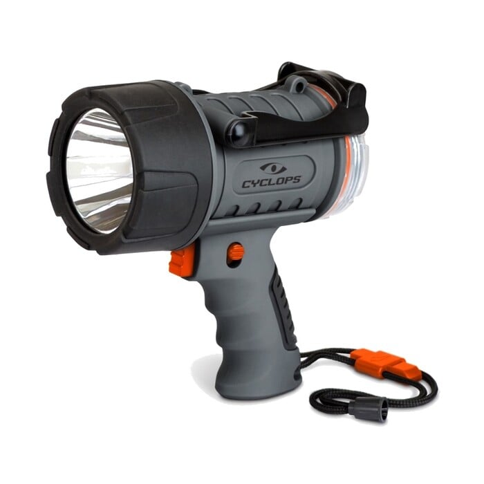 Cyclops Spotlight 2000 Lumen Aluminum Black