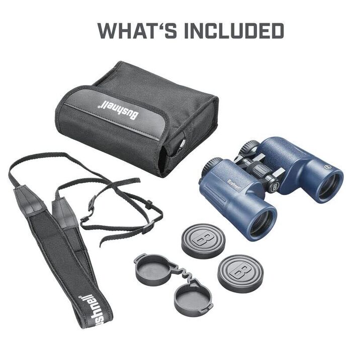 Bushnell H20 Waterproof Binoculars 12x42mm Blue