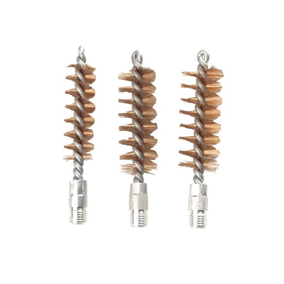 Tipton Rifle Bore Brush Bronze 375 Caliber 8-32 Thread Pack of 3