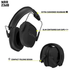 Allen Shield Earmuff (NRR 23) Midnight Gray