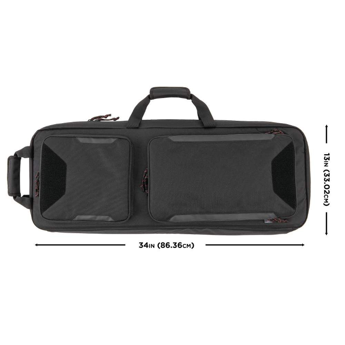 Allen Tac-Six Ghost Lockable 34" Rifle Case 600D Polyester Black