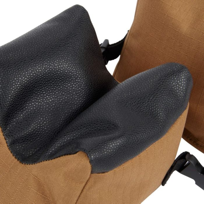 Allen X-Focus Front & Rear Shooting Rest Combo Filled Leather Coyote