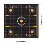 Allen EZ-Aim Splash Sight In Adhesive Target 12" Pack of 10