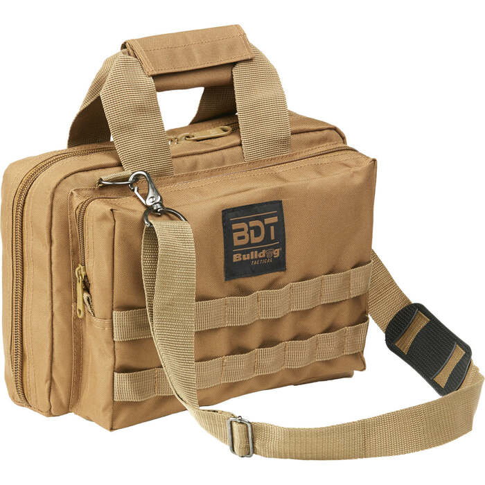 Bulldog Cases Deluxe Range Bag Nylon Tan