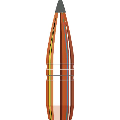 Factory Seconds .264 Diameter 120 Grain Polymer Tip 50 Count Bullets