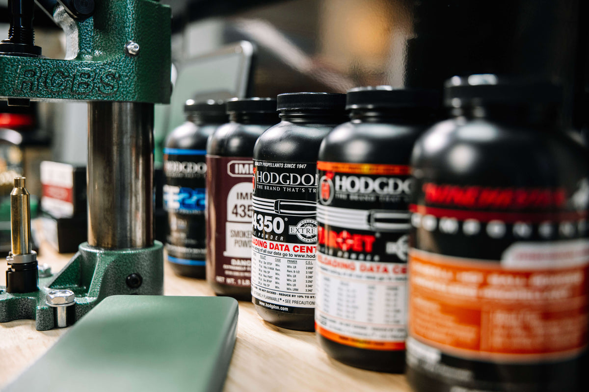 Powder Valley smokeless powder for reloading.